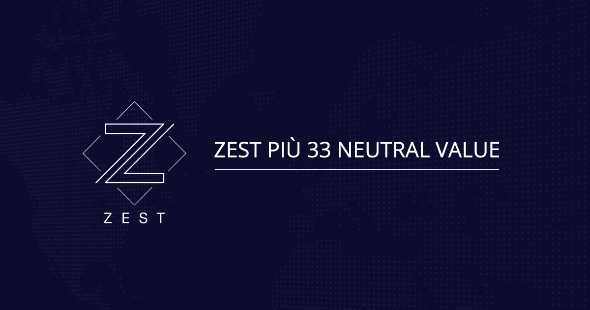 Zest Piu33 Neutral Value Zest Sa